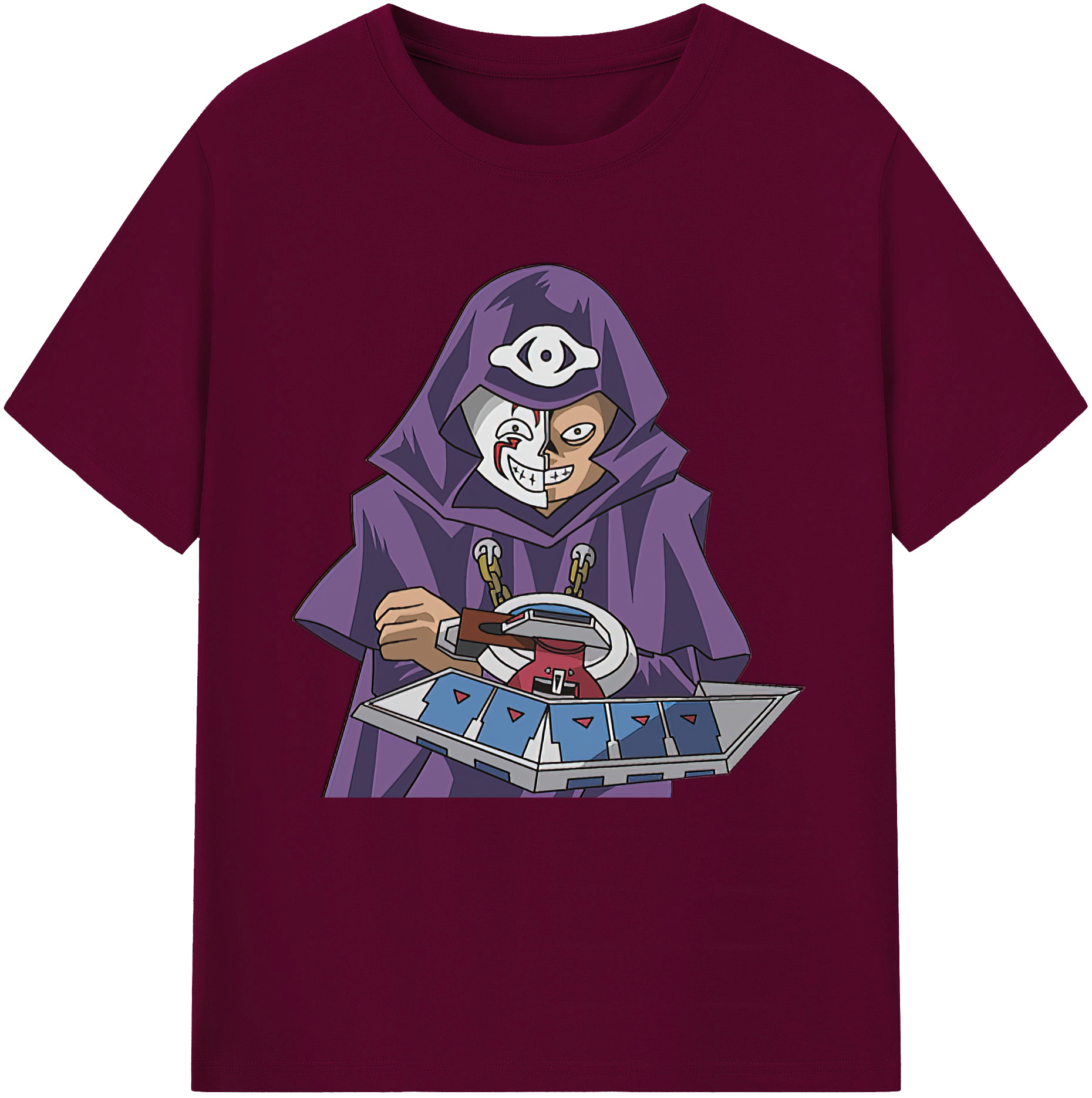（画像用） 遊☆戯☆王 Yu-Gi-Oh! レディースカジュアルプリントTシャツ（綿100％）